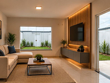 Casa 3 su�tes Parque Guar�